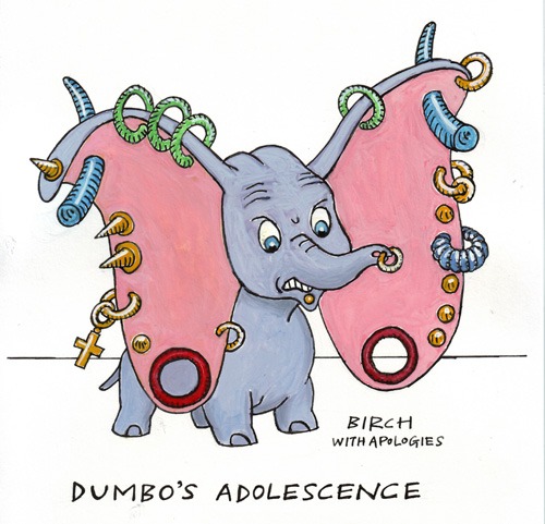 Andrew Birch. Dumbo's adolescence