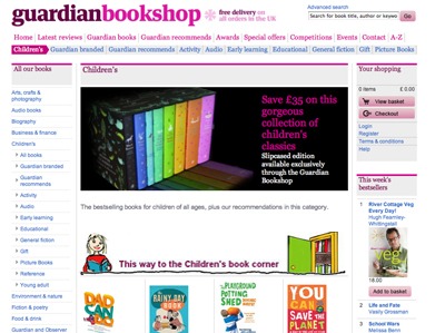 Guardian Bookshop @Bloghorn