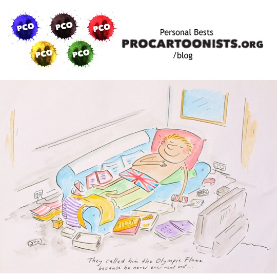 Personal Bests cartoon © Rosie Brooks @ procartoonists.org