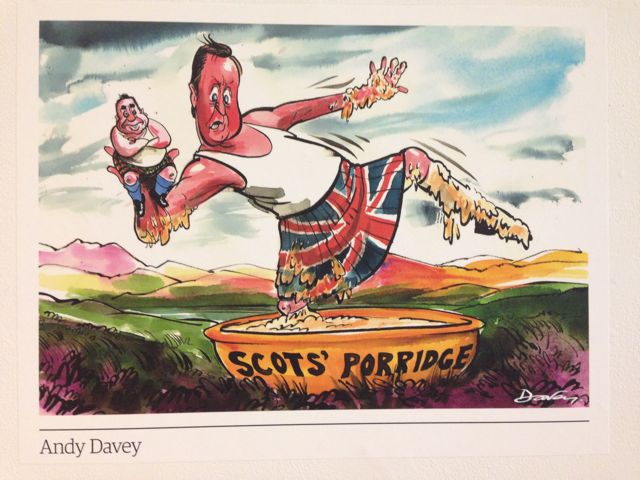 Scottish independence cartoon © Andy Davey