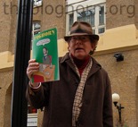 Announcer Maxwell Hutchinson with Foghorn magazine @procartoonists.org