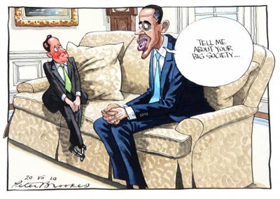 Peter Brookes Hard Times