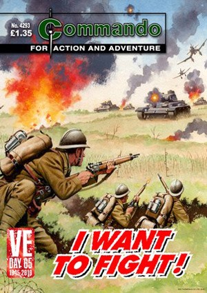 Commando comic cover