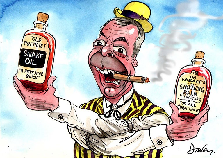 Nigel Farage © Andy Davey for The Sun