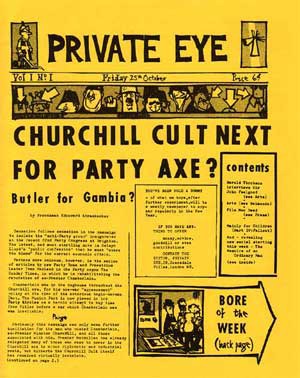 First issue of Private Eye