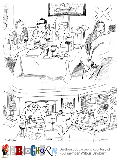 Cartoonists at the Groucho Club