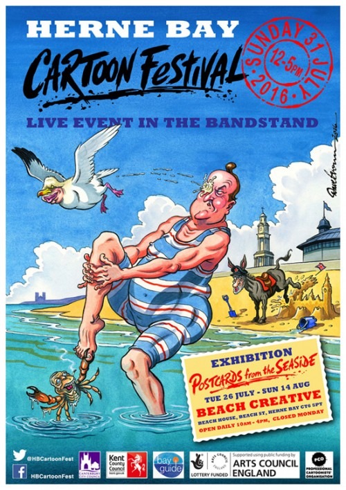 Herne Bay Cartoon Festival 2016