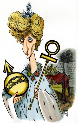 Arnold Roth Diana cartoon
