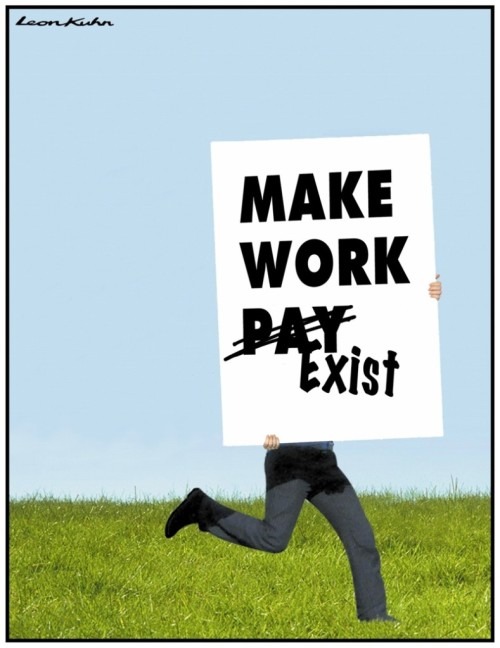 work_pay © Leon Kuhn @ procartoonists.org